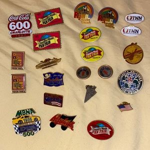 Vintage Collector Pins-NASCAR,Nashville,Olympics,Carnival Cruise,Others-